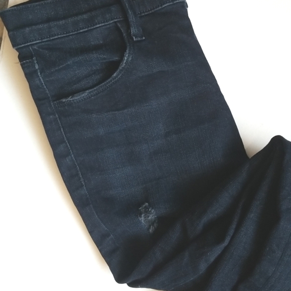 J Brand Cropped Distressed Jeans - Picture 4 of 10